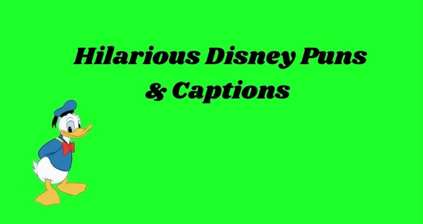 Hilarious Disney Puns & Captions 😂