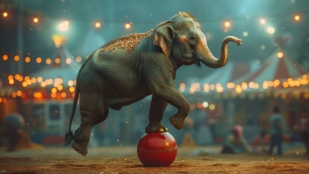 🐘 Elephant Antics