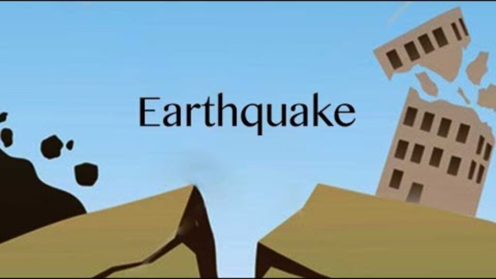 Earthquake jokes captions