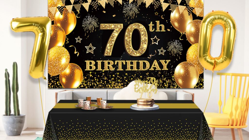 Humorous 70th Birthday Wishes for Friends